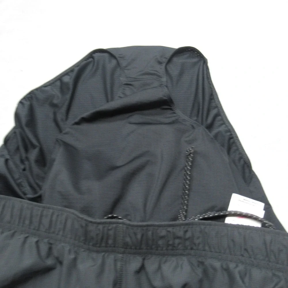Columbia‎ Swim Shorts Mens XL Black Lined Elastic Drawstring Waist Trunks Board